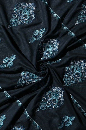 Sapphire WDE LX22V12 1 1 Embroidered Karandi Dupatta Winter Vol 1 RTW 2022 Online Shopping